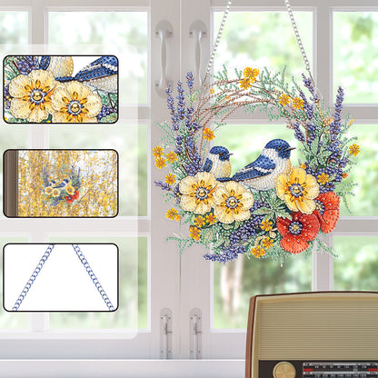 2D Flat DIY Diamond Art Pendant Diamond Painting Set Home Wall Decoration Crafts
