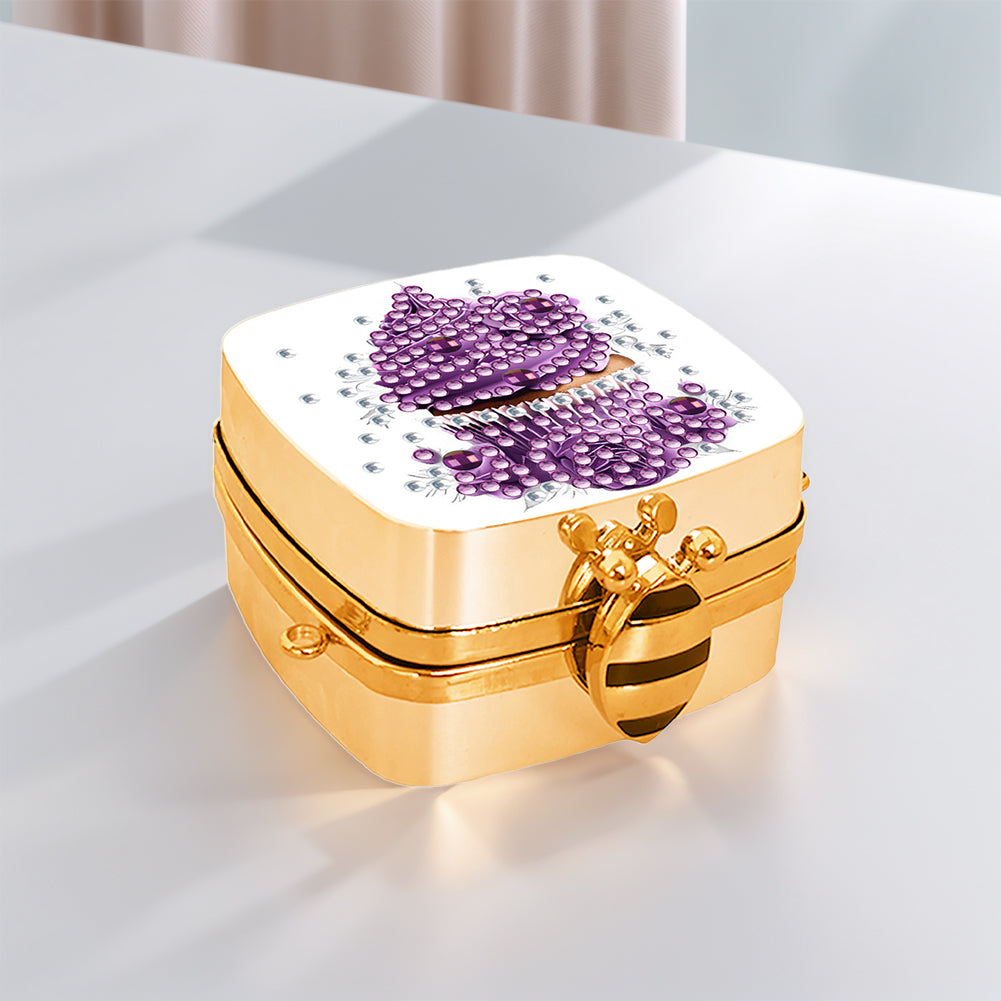 DIY Diamond Painting Small Shoulder Bag Portable Cosmetic Pouch Envelope Clutch