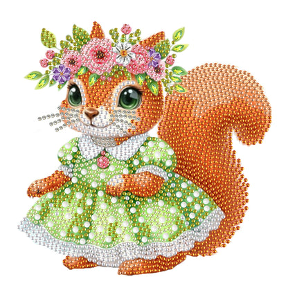 Acrylic Shaking Head Animal Diamond Painting Desktop Decors Bedroom Table Decor