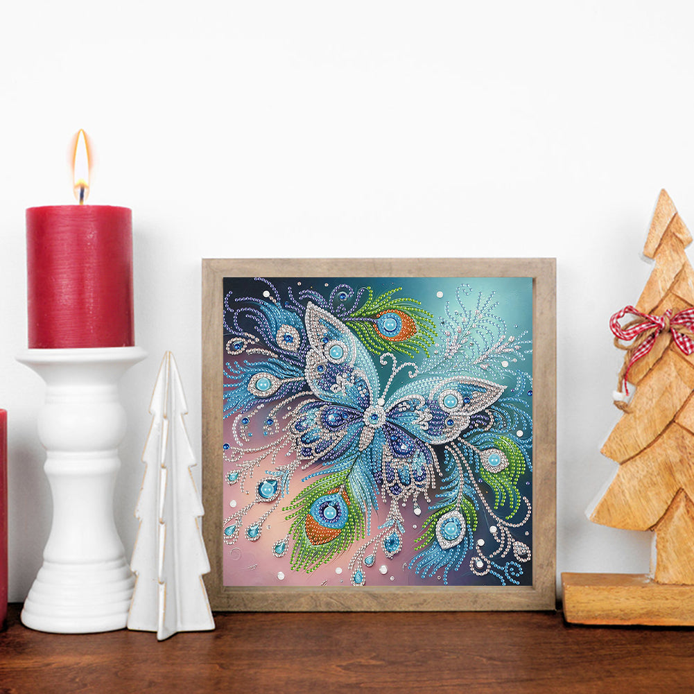 Butterfly - Special Shaped Drill Diamond Painting 30*30CM
