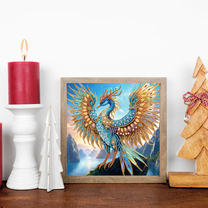 Mythical Beast Pterosaur - Special Shaped Drill Diamond Painting 30*30CM