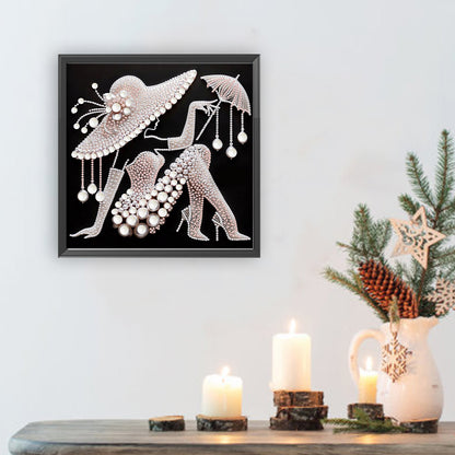 Girl - Special Shaped Drill Diamond Painting 30*30CM