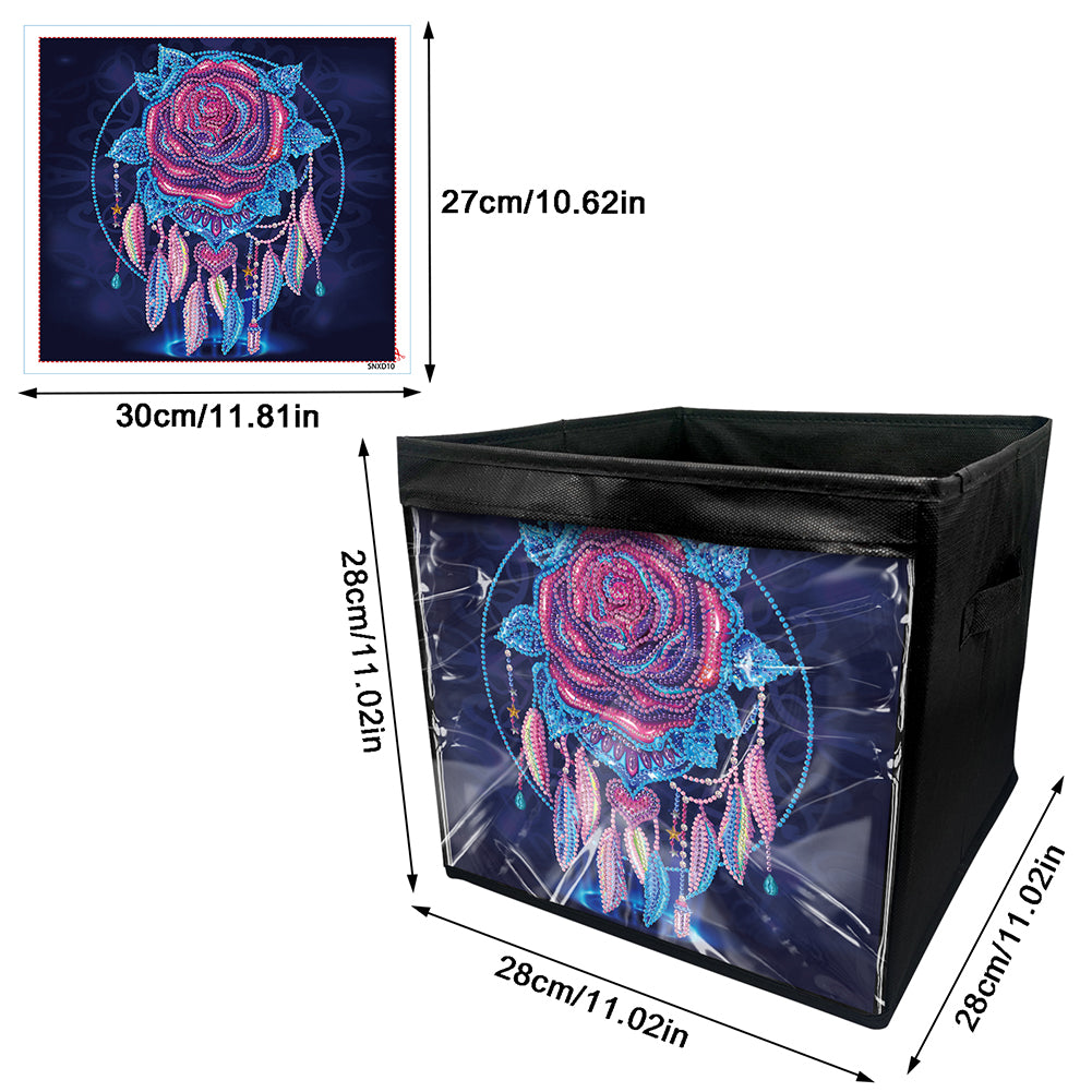 DIY Diamond Painting Storage Box Canvas Organizer Box Diamond Painting Kit