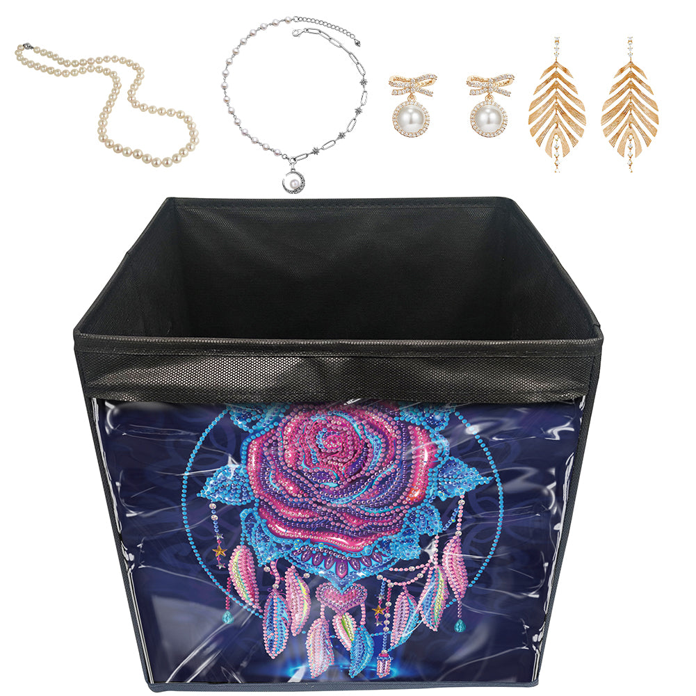 DIY Diamond Painting Storage Box Canvas Organizer Box Diamond Painting Kit