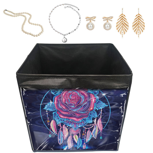 DIY Diamond Painting Storage Box Canvas Organizer Box Diamond Painting Kit