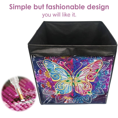 DIY Diamond Painting Storage Box Canvas Organizer Box Diamond Painting Kit