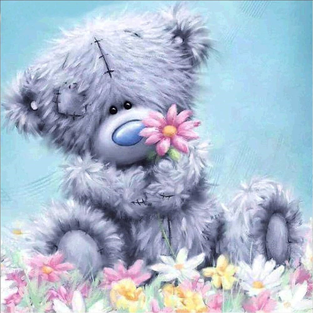 Bear - 11CT Stamped Cross Stitch 40*40CM