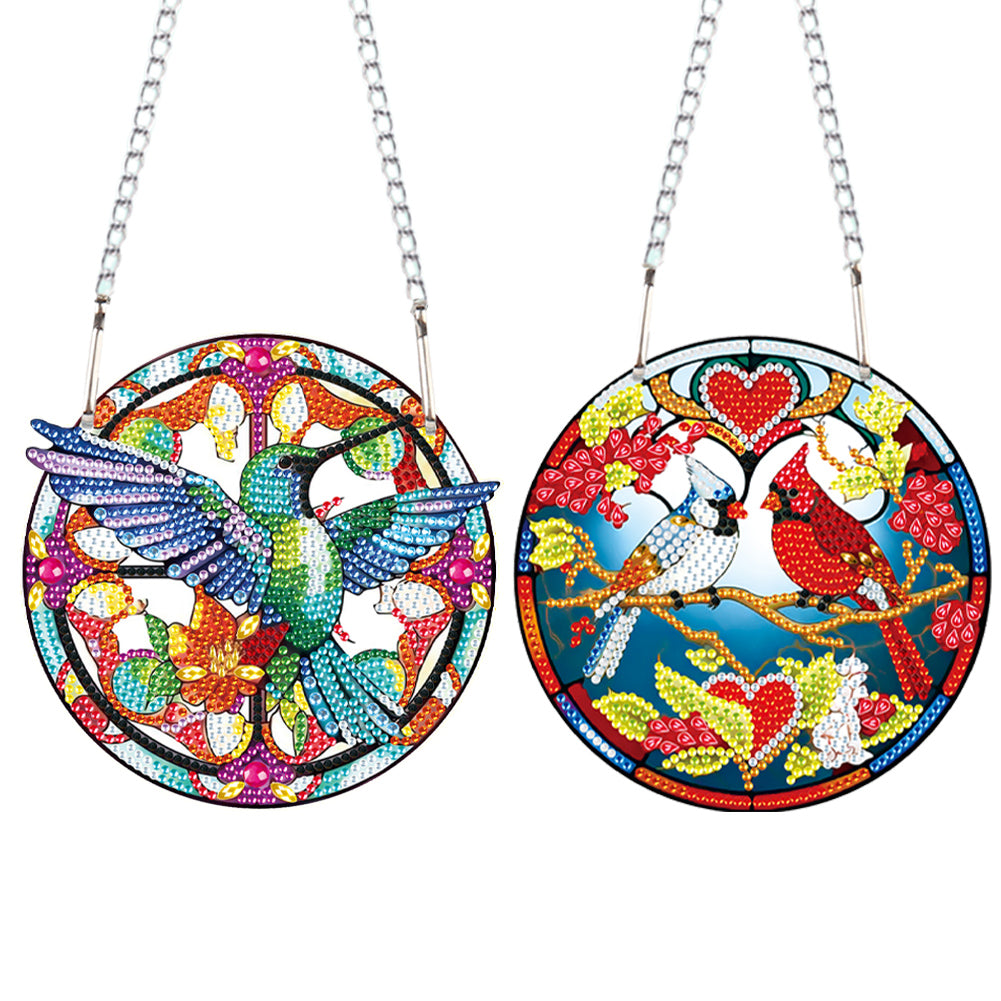 2D Flat DIY Diamond Art Pendant Diamond Painting Set Home Wall Decoration Crafts