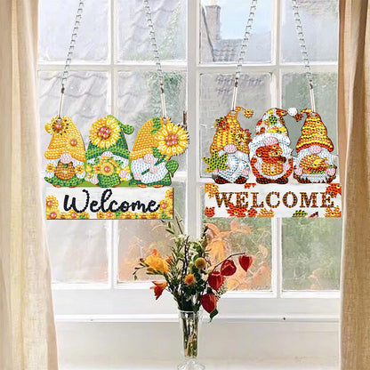 2D Flat DIY Diamond Art Pendant Diamond Painting Set Home Wall Decoration Crafts
