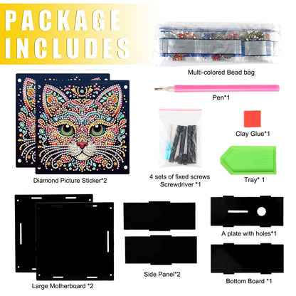 Hummingbird Diamond Painting Change Holder Case Decors for Adults Beginners