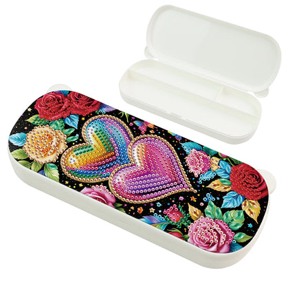 DIY Diamond Painting Pencil Case for Pens Brushes Accessories Travel Pencil Case