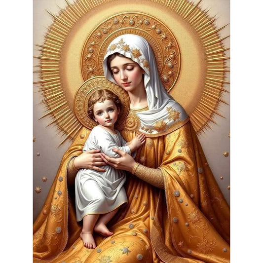 Madonna - Full Round Drill Diamond Painting 30*40CM