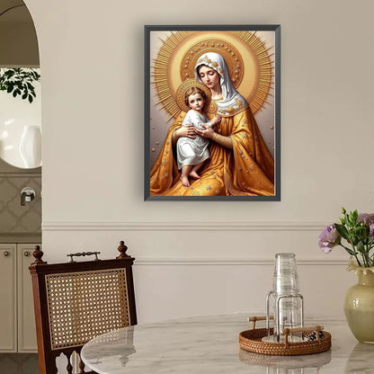 Madonna - Full Round Drill Diamond Painting 30*40CM