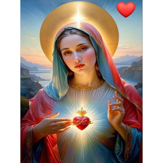 Madonna - Full Round Drill Diamond Painting 30*40CM