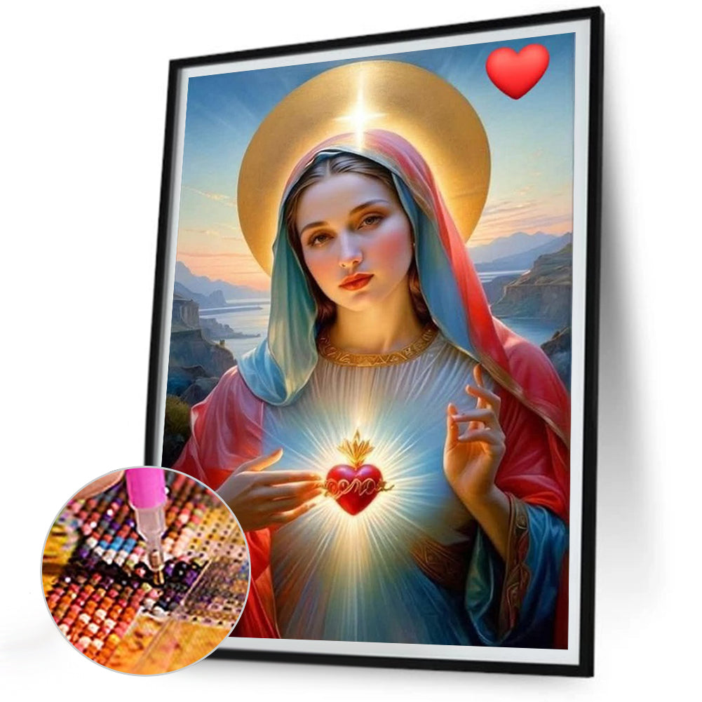 Madonna - Full Round Drill Diamond Painting 30*40CM