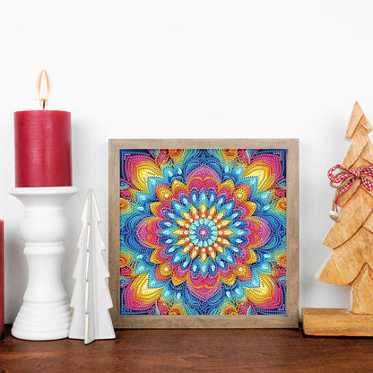 Mandala - Special Shaped Drill Diamond Painting 30*30CM
