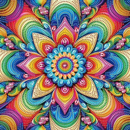 Mandala - Special Shaped Drill Diamond Painting 30*30CM