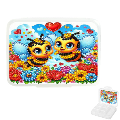 Animals Pill Storage Box Diamond Painting Pill Case Pill Dispenser for Art Craft