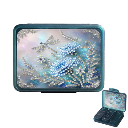 Animals Pill Storage Box Diamond Painting Pill Case Pill Dispenser for Art Craft