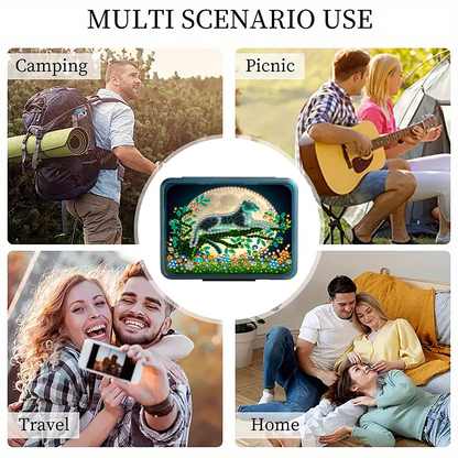 Animals Pill Storage Box Diamond Painting Pill Case Pill Dispenser for Art Craft