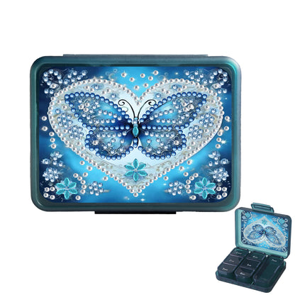 Animals Pill Storage Box Diamond Painting Pill Case Pill Dispenser for Art Craft