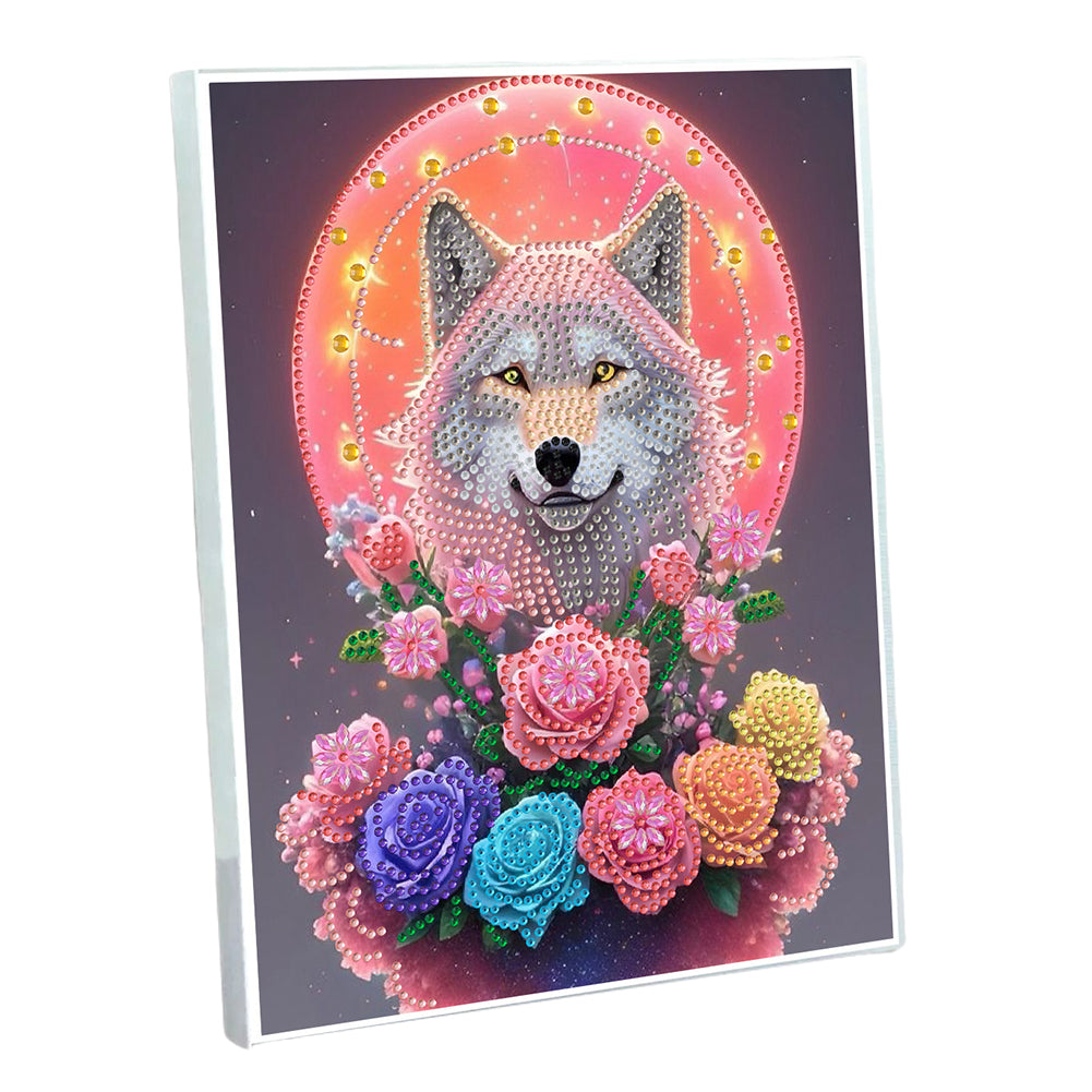 DIY Special Shaped Diamond Painting Notebook 50 Pages A5 Diamond Art Diary Book