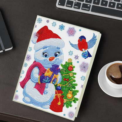 DIY Special Shaped Diamond Painting Notebook 50 Pages A5 Diamond Art Diary Book