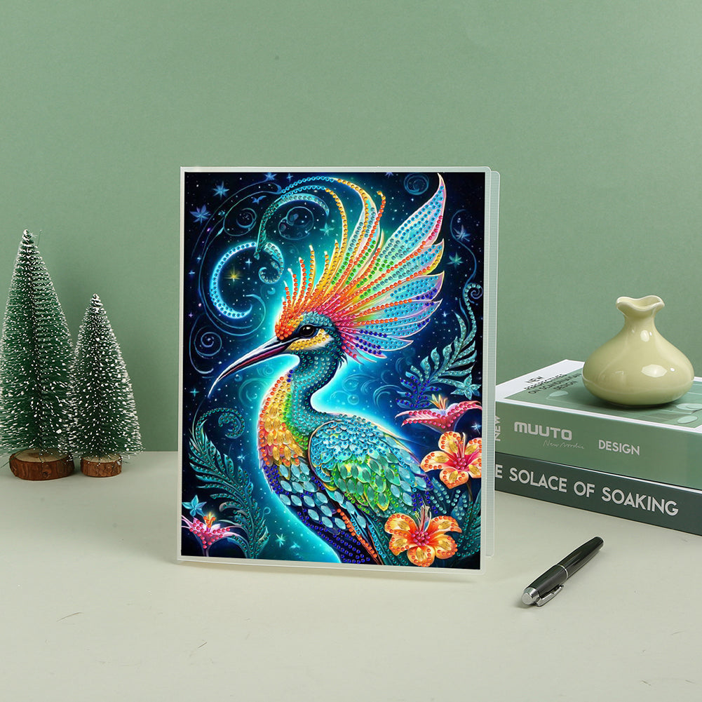 DIY Special Shaped Diamond Painting Notebook 50 Pages A5 Diamond Art Diary Book