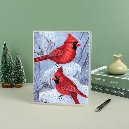DIY Special Shaped Diamond Painting Notebook 50 Pages A5 Diamond Art Diary Book