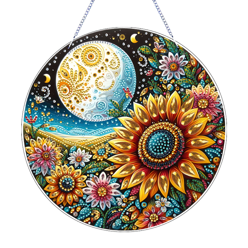 2D Flat DIY Diamond Art Pendant Diamond Painting Set Home Wall Decoration Crafts