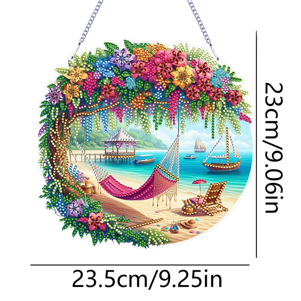 2D Flat DIY Diamond Art Pendant Diamond Painting Set Home Wall Decoration Crafts