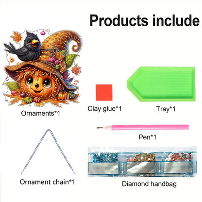 2D Flat DIY Diamond Art Pendant Diamond Painting Set Home Wall Decoration Crafts