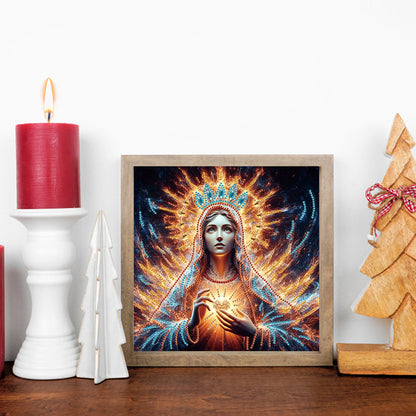 Religion Madonna - Special Shaped Drill Diamond Painting 30*30CM