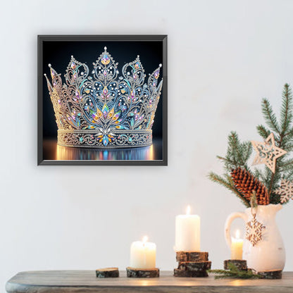 Gorgeous Crown - Special Shaped Drill Diamond Painting 30*30CM