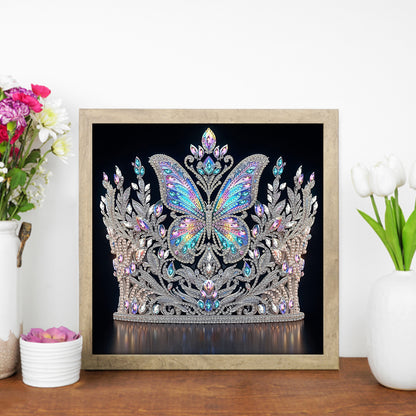 Gorgeous Crown - Special Shaped Drill Diamond Painting 30*30CM