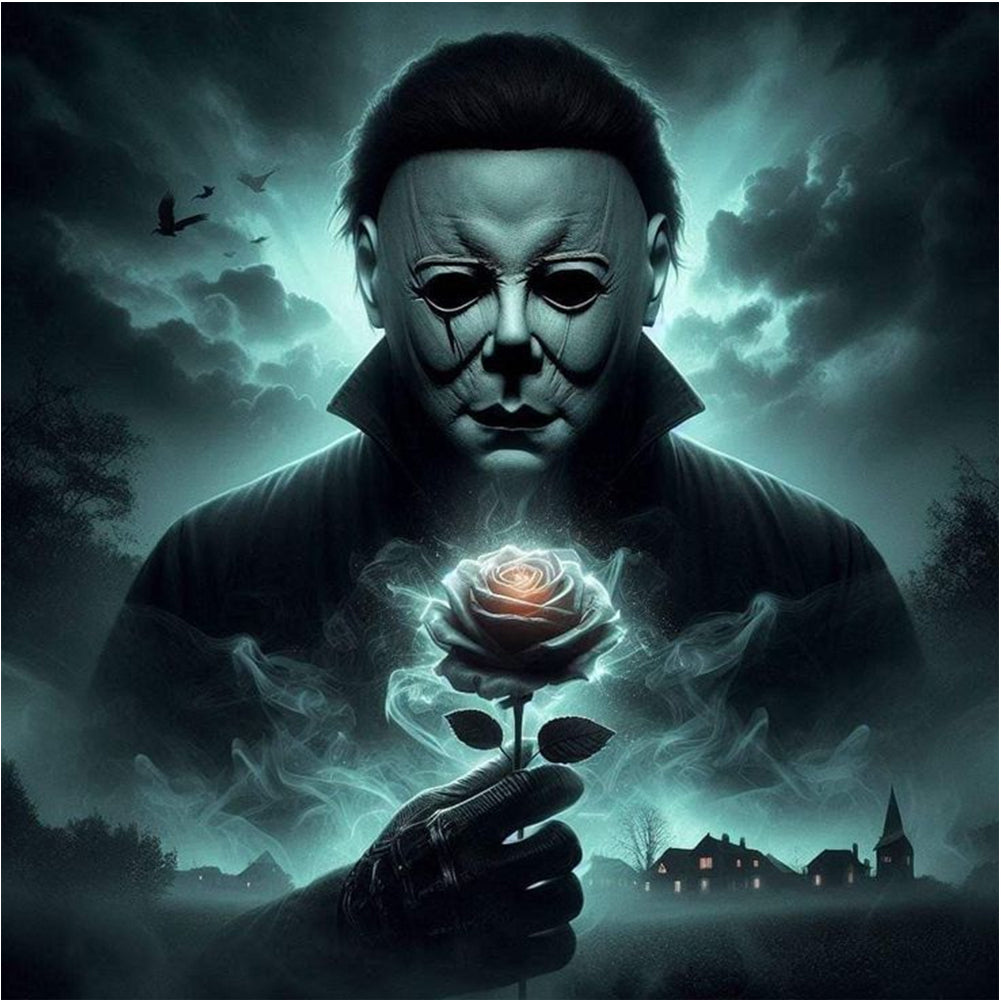 Horror Character - Full Round Drill Diamond Painting 40*40CM