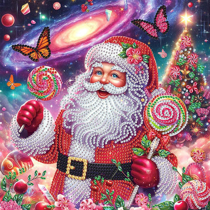 4 Pcs Christmas - Special Shaped Drill Diamond Painting 30*30CM