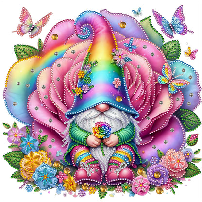 4 Pcs Gnome - Special Shaped Drill Diamond Painting 30*30CM