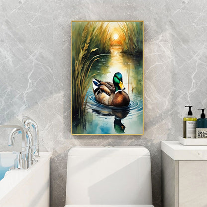 Mallard Duck - Full Round Drill Diamond Painting 40*60CM