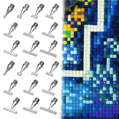 Stainless Steel Diamond Painting Pen Tip Diamond Art Pen Tip for DIY Crafts (11)