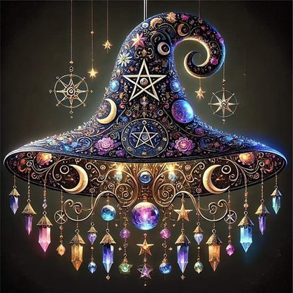 Wizard Hat - 11CT Stamped Cross Stitch 40*40CM