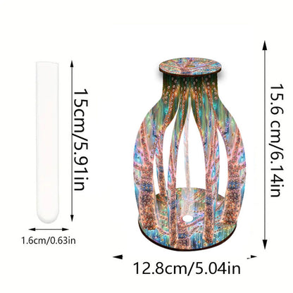 Diamond Painting Flower Vase Desktop Diamond Art Kits for Home Office Decor