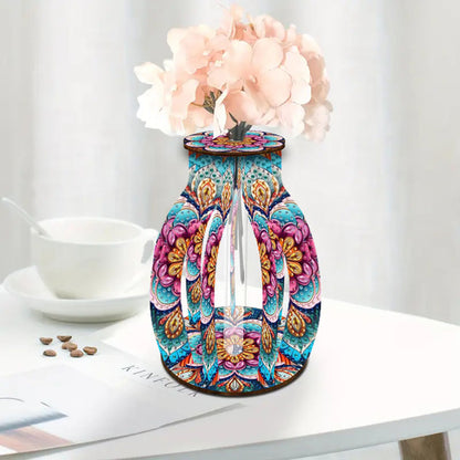 Diamond Painting Flower Vase Desktop Diamond Art Kits for Home Office Decor
