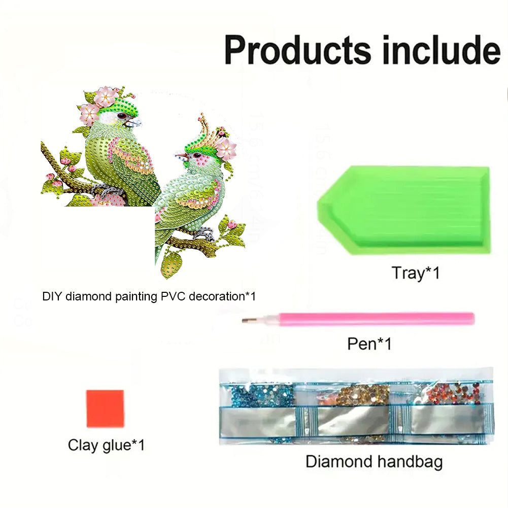 2D Flat Diamond Painting Door Corner Sign DIY Diamond Art Door Right Angle Sign