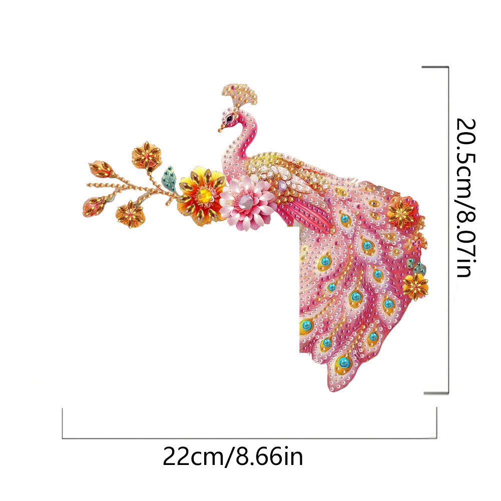 2D Flat Diamond Painting Door Corner Sign DIY Diamond Art Door Right Angle Sign