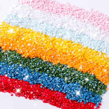 Bathing Pig - Full AB Round Drill Diamond Painting 40*50CM