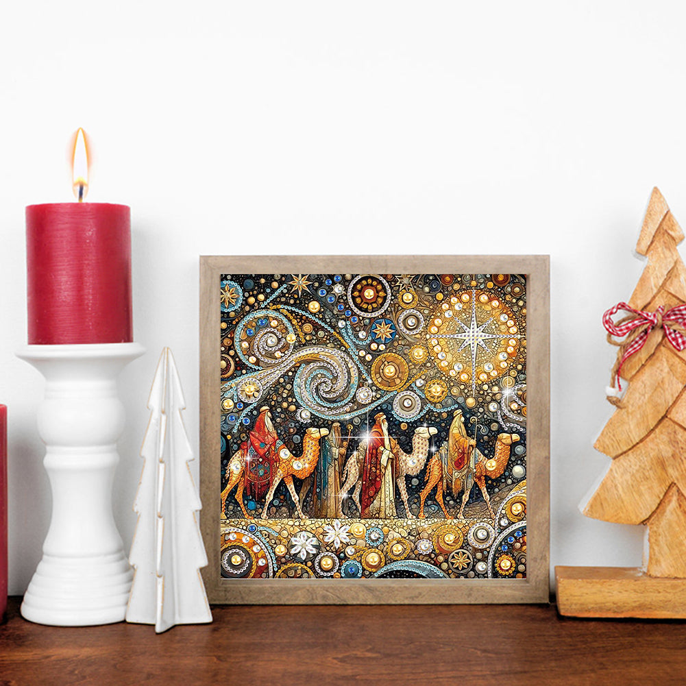 Pilgrimage Road - Special Shaped Drill Diamond Painting 30*30CM