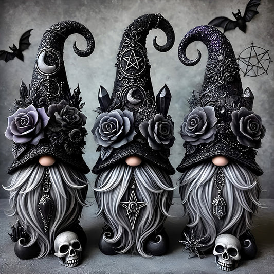 Dark Gnome - Full Round Drill Diamond Painting 40*40CM