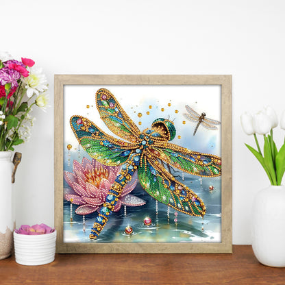 Dragonfly - Special Shaped Drill Diamond Painting 30*30CM