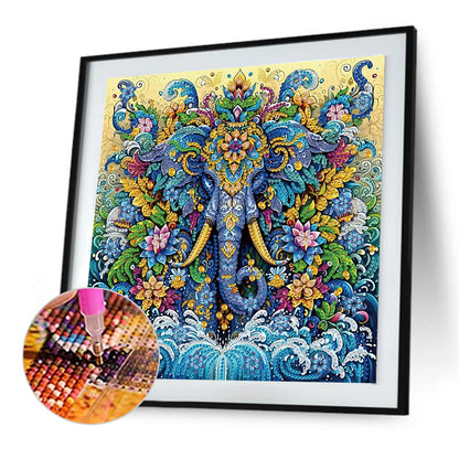 Elephant - Special Shaped Drill Diamond Painting 30*30CM